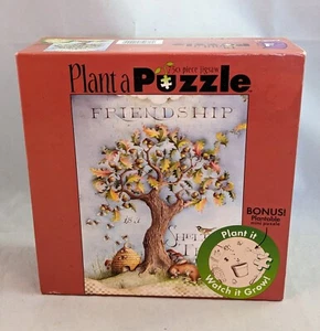 FRIENDSHIP SHELTER TREE Plant a Puzzle 750 Piece 24" x 18" 2004 Mini Seeds New - Picture 1 of 3