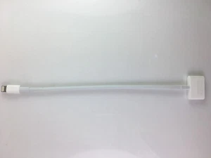 Original Apple Lightning to 30Pin audio/sync Adapter Cable for iPhone iPod iPad - Picture 1 of 11