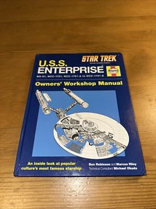 Star Trek U. S. S. Enterprise Haynes Manual 2010 Hardcover Book FREE SHIPPING - Picture 1 of 1