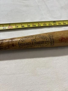 Vintage Louisville Slugger 125 Joe Rudi Game used bat Possible Sig? RUS 4 - Picture 1 of 7