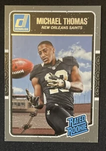 Tarjeta de novato Donruss Michael Thomas #386 RC 2016 clasificación New Orleans Saints - Imagen 1 de 3