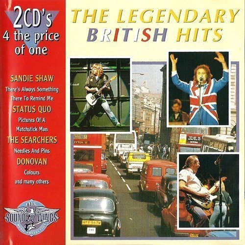 Legendary British Hits Sandie Shaw, Status Quo, Searchers, Donovan... [2 CD] - Bild 1 von 1