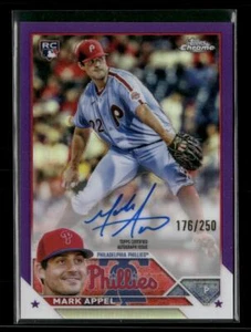 2023 Topps Chrome #RA-MAP Mark Appel Philadelphia Phillies Auto - Picture 1 of 2