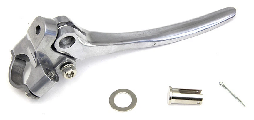 Palanca de mano de freno delantero estilo 1941-1943 para Harley Knuckle UL 45 y Servi-Car Foto 1 de 3