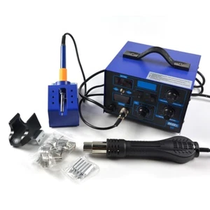 2 in 1 862D+ SMD Soldering Station Iron Hot Air Gun Rework Station Digital Tools - Picture 1 of 11