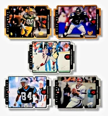 (5) 1998 UD3 NEXT WAVE DIE-CUT SP Lot (3 Silver /1000, 2 Bronze /2000) - Image 1 of 3