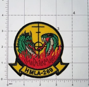 USMC HMLA-269 Helicopter Squadron Patch Hook & Iron-On Repro New A802 - Picture 1 of 1