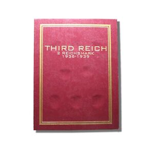 Wholesale Lot of 36 Third Reich Silver 2 Reichsmark 1936-1939 Coin Album