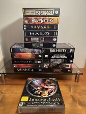 Lot Of 17 Big Box PC Games. One Signed! One Sealed! Read Description