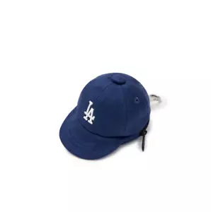 MLB KOREA Basic Ball Cap Pouch Keyring Los Angeles Dodgers, Blue - Picture 1 of 6