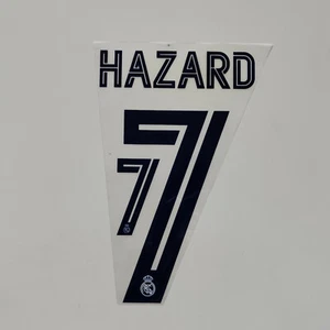 Real Madrid 2021 2020 Eden Hazard Shirt Jersey Shirt Name Number 7 Set Blue - Picture 1 of 4