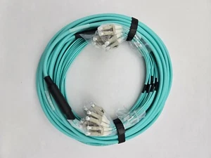 75FT LC-LC 8-Fibre Fiber Optic Cable - Picture 1 of 3