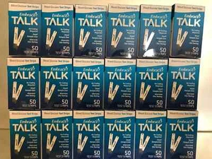 Embrace TALK Blood Glucose Test Strips 1000 Qty. Exp 10/2026. Free shipping - Picture 1 of 1