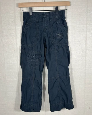 Limited Too Vintage Y2K 2001 Girls Cargo Pants Black Size 7 - Image 1 of 4
