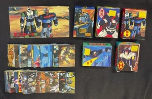 Vintage Japanese Mini Mecha trading cards! Gundam and more! Boxes included! F/VG - Picture 1 of 3