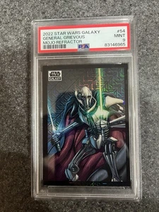 2022 Topps Star Wars Galaxy Chrome General Grievous Mojo Refractor #/50 PSA 9 - Picture 1 of 2