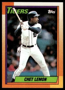 1990 Topps Chet Lemon #271 Detroit Tigers - Picture 1 of 2
