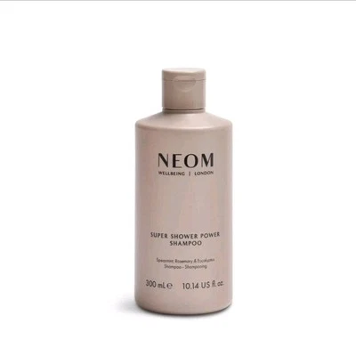 Neom Super Shower Power Shampoo Spearmint, Rosemary & Eucalyptus 300ml  - Image 1 of 4