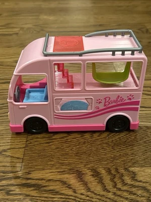 Barbie Pet Pink Camper Van, Barbie Accessories  - Image 1 of 4