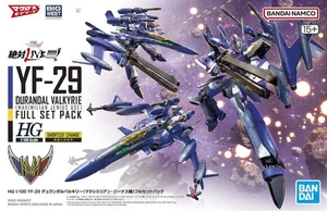 Bandai HG 1/100 YF-29 Durandal Valkyrie (Maximilian Jenius Use) Full Set Pack - Picture 1 of 4
