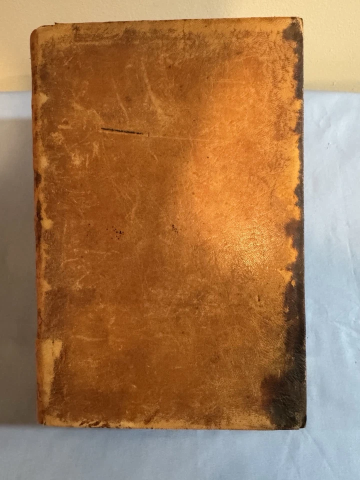 Antique Full Leather XL Book 1856 “A Copious And Critical Latin-English Lexicon” - Image 1 of 4