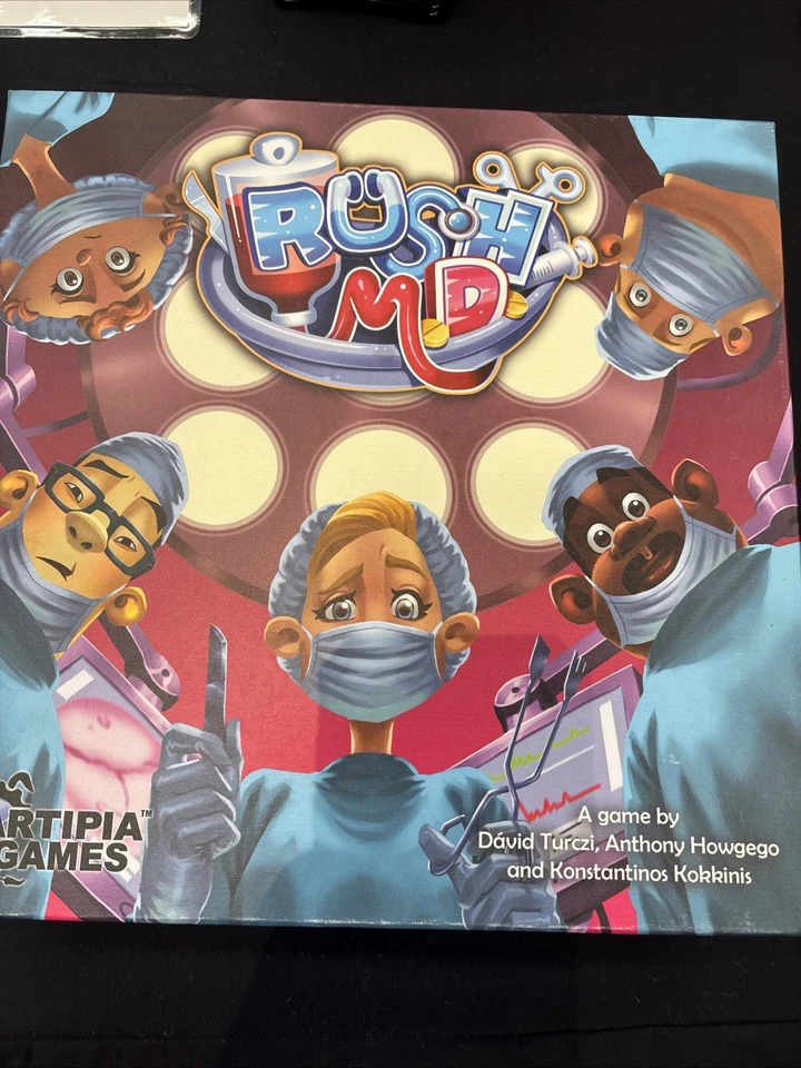 Jogo de tabuleiro Artipia Games Rush M.D. Caixa - Imagem 1 de 1