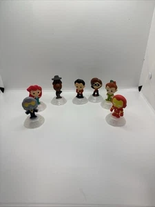 Lot Of 7 - 2023 Disney 100th Anniversary McDonalds Happy Meal Toys Figures - Picture 1 of 4