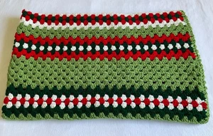 Handmade Crochet Afghan Throw Blanket 54” x 40” New - Picture 1 of 6