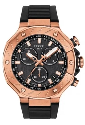 Tissot T-Race Chronograph Black Dial Quartz Men's Watch T141.417.37.051.00 - image 1 of 2