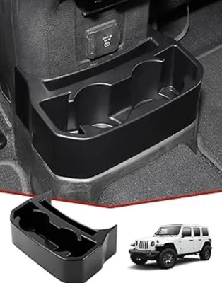 Asiento trasero portavasos montado en consola de piso Jeep Wrangler 2018-2023 - A2000 Foto 1 de 4