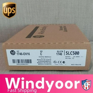 New Sealed 1746-OV16 SLC 500 Output Module Allen Bradley 1746OV16 US Free Tax - Picture 1 of 4