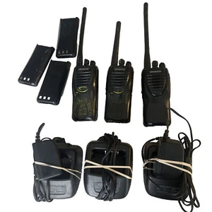 (3) Cargador de radio bidireccional Kenwood TK-2302 TK-2302V-K VHF TK-2302V - Imagen 1 de 9