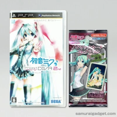 Hatsune Miku: Project Diva 2nd PSP & Metallic Card Collection [Japan Import] - Image 1 of 4