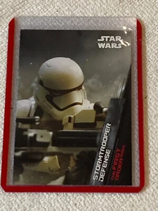 2015 Topps Star Wars The Force Awakens Series One First Order Rises #FO7 NM Card - Picture 1 of 2