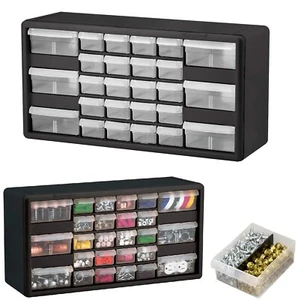 Kleinteile Organizer Aufbewahrungsschrank Hardware Handwerk Organizer 26 Schubladen Eimer Kabine - Bild 1 von 11