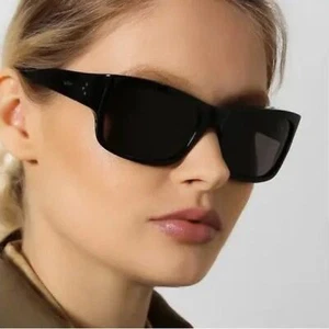 NEW CELINE CL4079IL 02A Black Square Unisex Authentic Sunglasses - Picture 1 of 12
