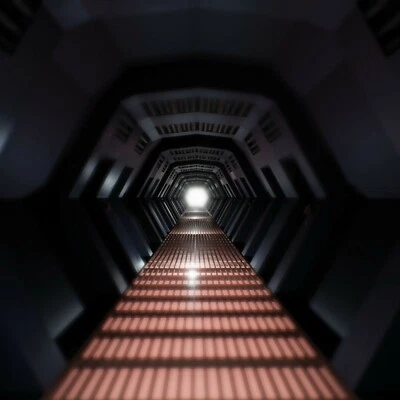 1/6th STAR WARS Death Star Detention Block IKEA Detolf 15x15 Diorama Backdrop - Image 1 of 4