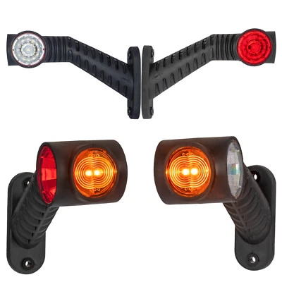 2 LED Begrenzungsleuchten Umrissleuchten 12V/24V für Anhänger, LKW, Wohnwagen - Bild 1 von 4