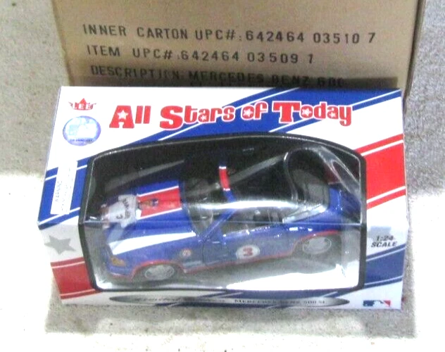 NUEVO 1/24 FLEER MLB BÉISBOL ALEX RODRIGUEZ MERCEDESE BENZ 500SL TEXAS RANGERS Foto 1 de 1