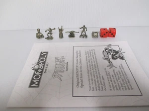 Monopoly Spiderman 2002 Collector's Edition -6 Special Movers, 2 Red Dice & Book - Picture 1 of 1
