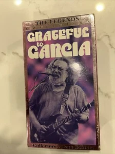 Grateful to Garcia (VHS 1995) Jerry Garcia Grateful Dead- 2 Tape Collectors Ed. - Picture 1 of 7