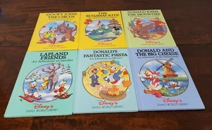 Disney’s Small World Library 6 book set made in USA Homeschool Set Geography - Picture 1 of 7