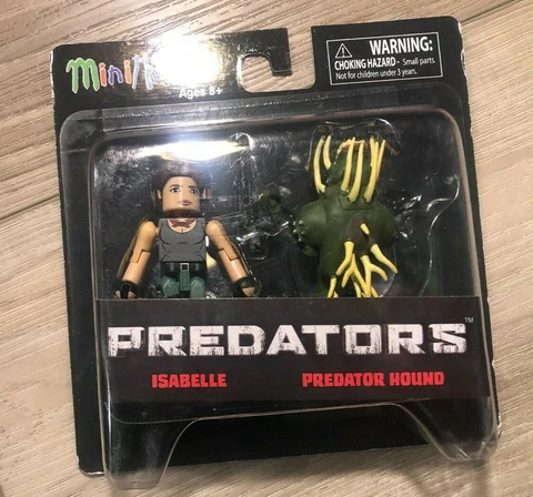 Predator Minimates Series 4 Isabelle & Predator Hound Cover