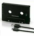 Blackweb Bluetooth Audio Cassette Adapter With Microphone - Black