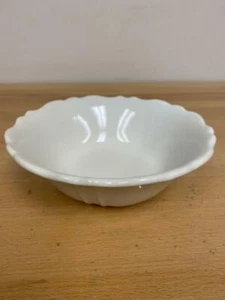 NEW CORNINGWARE TRADITIONS WHITE 7" BOWL salad dinner stoneware soup cereal - Picture 1 of 2