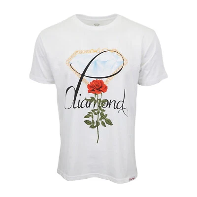 Camiseta Diamond Supply Company Rose Chain - Imagem 1 de 3