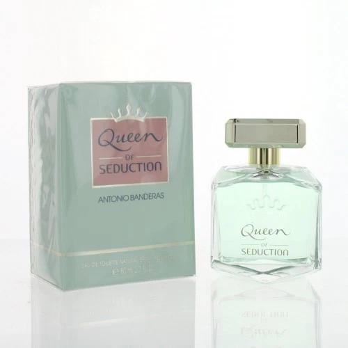 Antonio Banderas Queen of Seduction for Women Eau De Toilette 2.7 Oz 80 Ml Spray