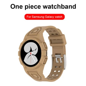 Replacement Watch Strap TPU Wrist Bracelet for Galaxy Watch 4 5 (Coffee 44mm) - Zdjęcie 1 z 9