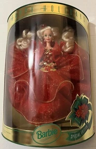 Happy Holidays Special Edition Barbie Doll - 1993 - 074299108242 - 10824 - Picture 1 of 10