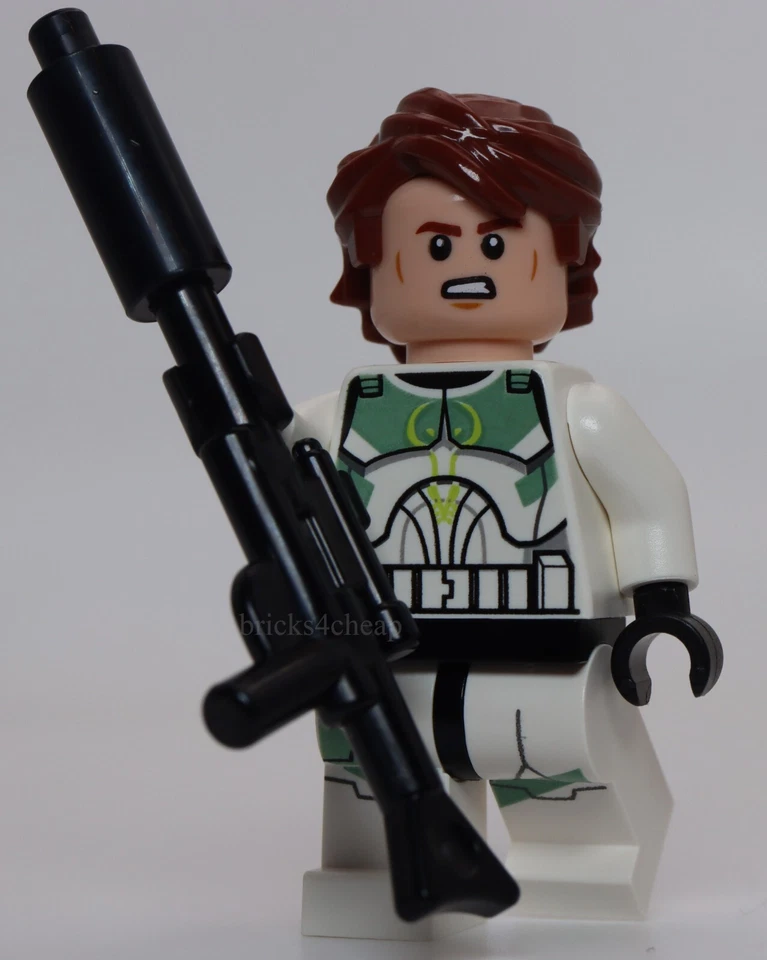 Lego Star Wars Clone Trooper Horn Company marcas verdes arena Foto 1 de 1